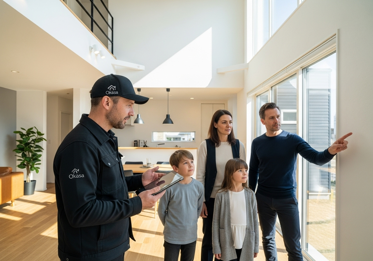 Una persona recibiendo las llaves de una casa nueva.